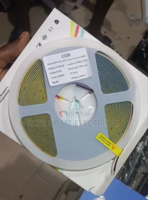 220v Cob Led Strip Light Single Color Driver-Free 10m Roll