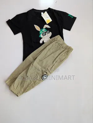 Beige Cargo Pants With Polo
