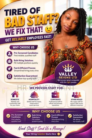 Valley Reigns Job Recruitment Agency