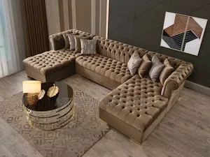 High Solid Opulent High Quality U Shaped Sofa Chair