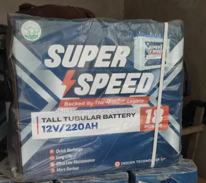 Super Speed 220ah 12v Tall Tubular Solar Battery