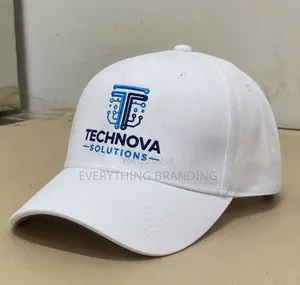 Branded Tech Company Face Cap | Custom Embroidery Cap