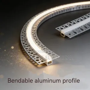 Led Cob Strip Light Aluminium Profile Channel – Bendable, Surface, Pop