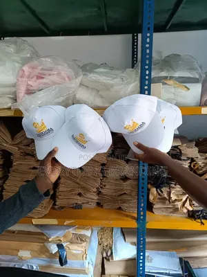 Construction Site Safety Branded Face Cap DTF Printing