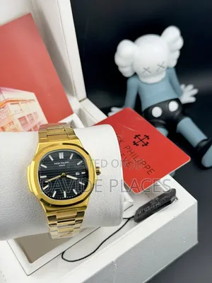 Patek Phillipe Geneve, Stainless Steel, Unisex Chain Watch, With Date