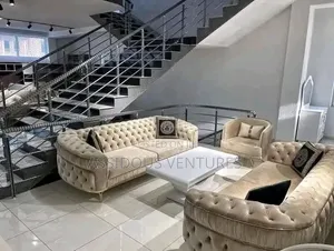 Opulent High Quality 6 Seater Sofa With Centre Table