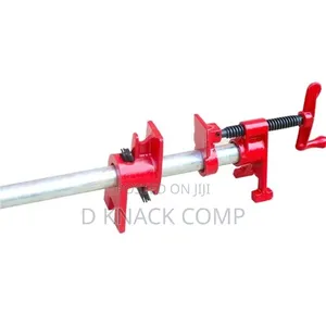 3/4" Wood Gluing Pipe Clamp Set Heavy Duty Adjustable Hand Tool
