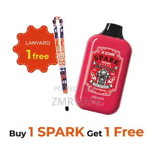 ZMR-Spark 50000 Puffs Cola Ice – Free Lanyard With Every Purchase