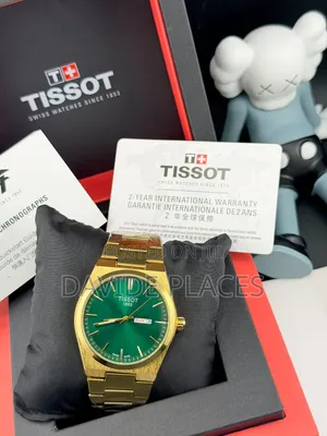 Original Tissot Prx, Stainless Steel, Unisex Chain Watch, With Date,