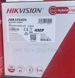Hikvision 4mp Smart Hybrid Light Ip Camera