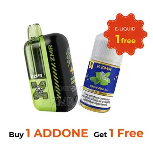 ZMR Refillable Vape Kit – Buy 1 Get 1 Free E-Liquid (50mg Nic Salt)