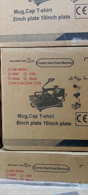 Combo Heat Press Machine