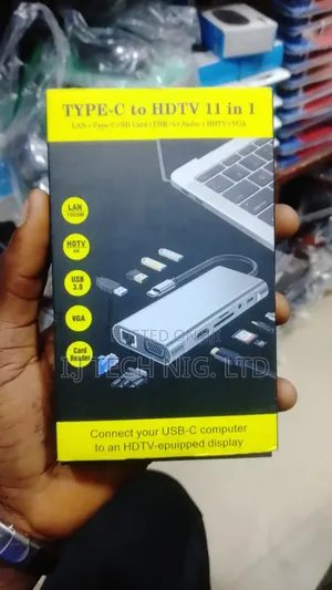 Type-C to HDTV 11 in 1 Adapter