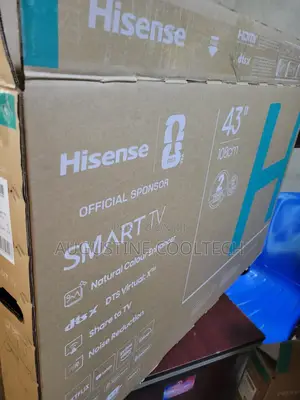 Hisense Smart Television 43" With Bluetooth and Other Electronics