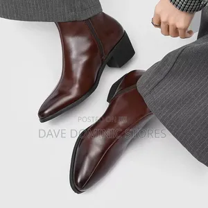 Cop the Heeled Leather Lined Ankle Boots