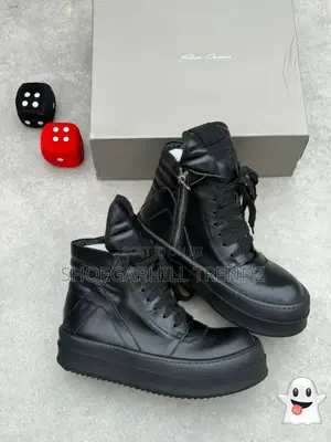 Rick Owens Designer High Top Sneakers – Superior Quality