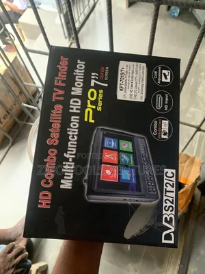 Combo Satellite Tv Finder Which Features a 7-Inch LCD