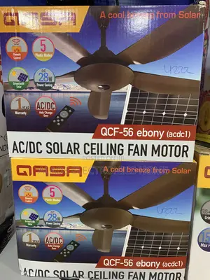 Qasa Ac/Dc Solar Ceiling Fan. Cool Breeze. 5yrs Warranty