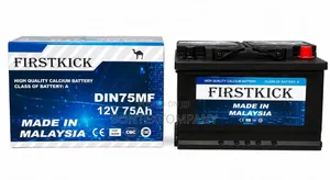 Firstkick Din75mf 12v 75ah Battery