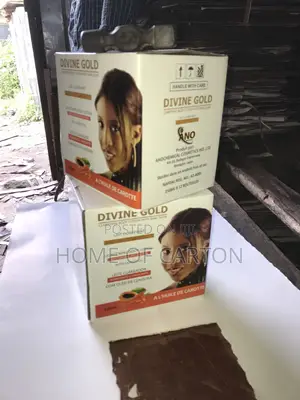 Printed Cream Carton