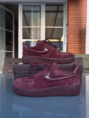 High Quality Nike Airforce 1 Burgundy Crush Luxury Sneakers