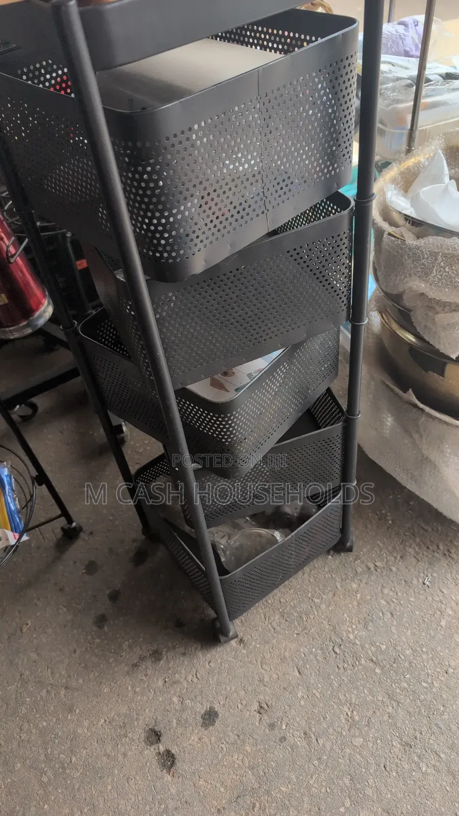 5layer Kitchen Basket (Squared Shape)
