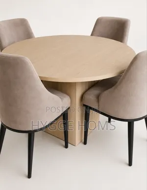Premium Modern Oak Dining Set