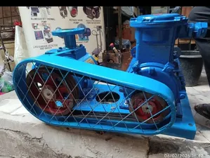 Likely a Yqb Series LPG Gas Transfer Pump, Featuring a Blue-Painted