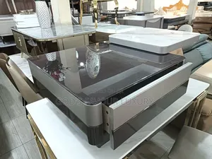 Best Quality Coffee Table Set With Semi-Attached Side Table