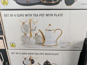 Luxury Tea Set With Gold Hanger