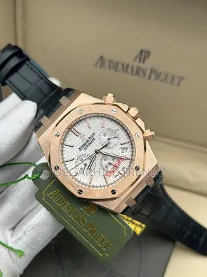 Audemars Piguet Premium Leather Strap Watch – Timeless Luxury