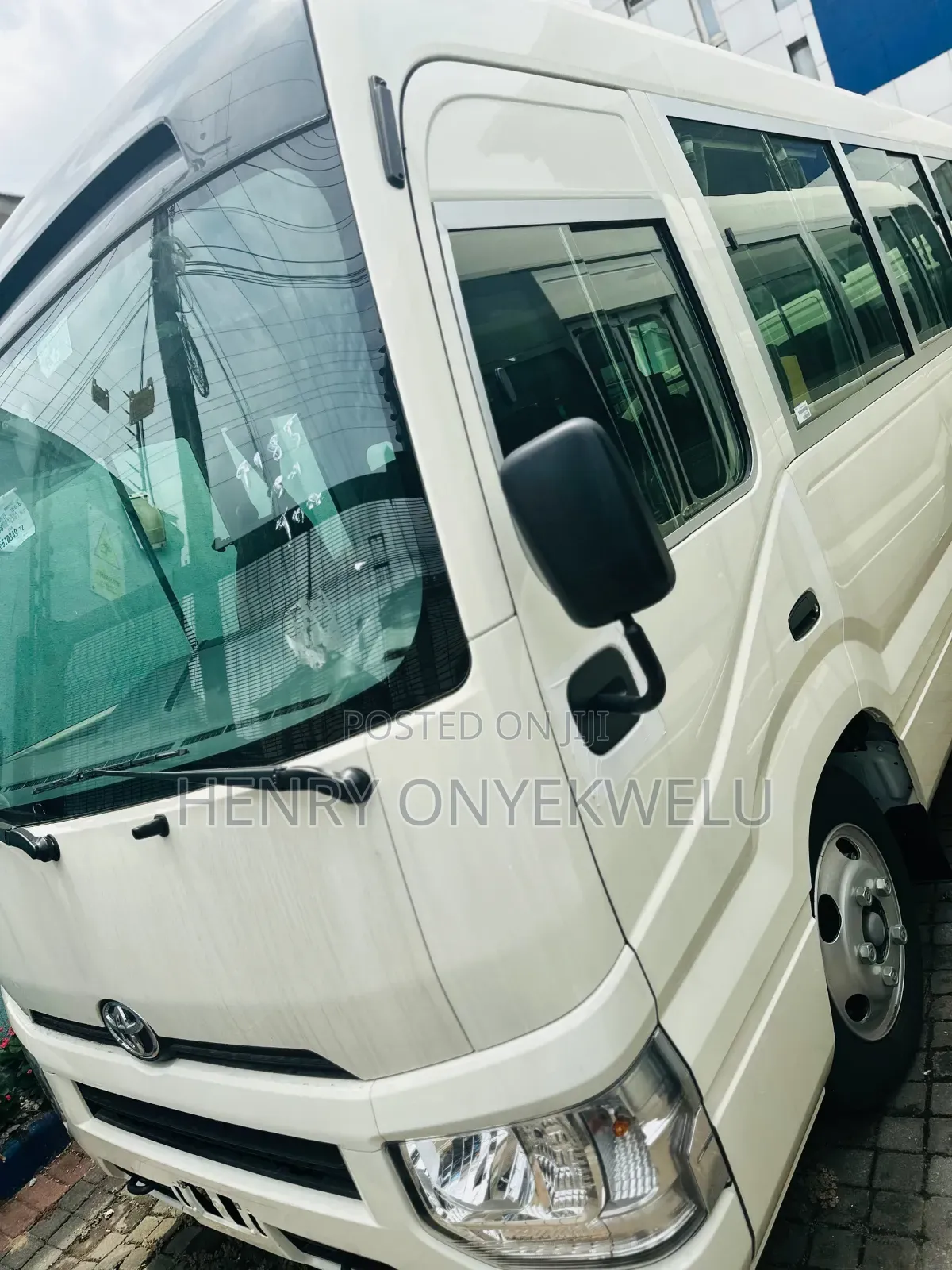 New Toyota Coaster 2025 White