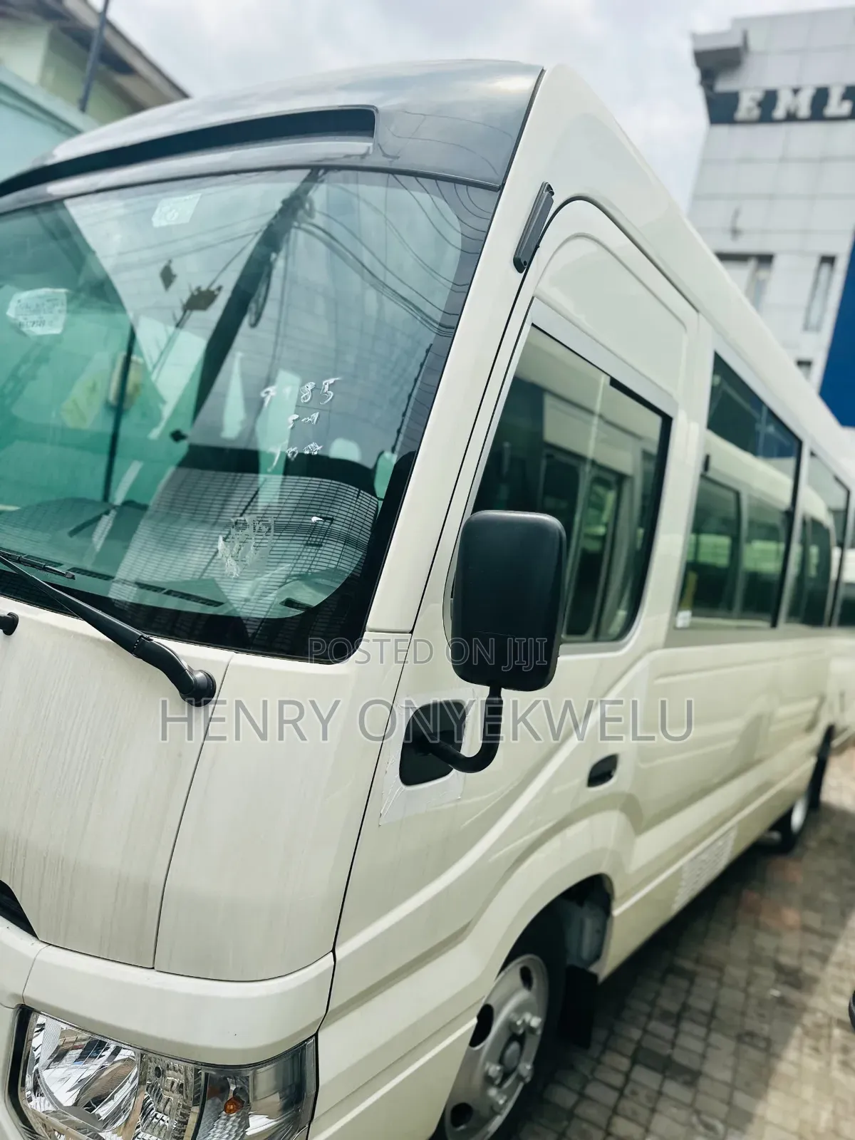 New Toyota Coaster 2025 White