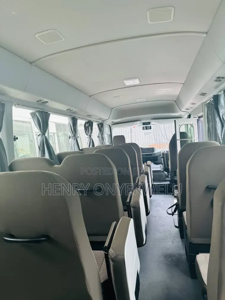 New Toyota Coaster 2025 White