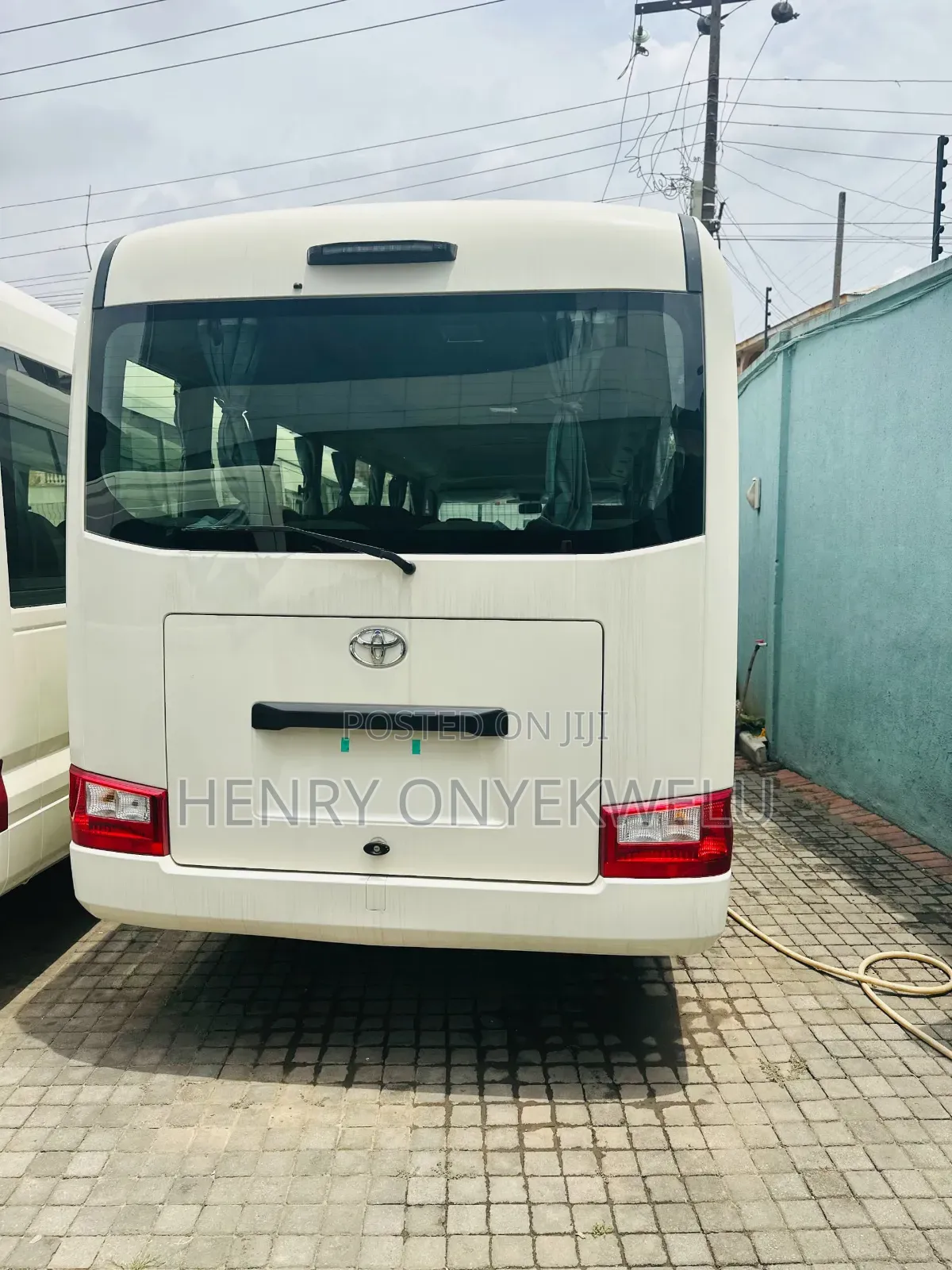 New Toyota Coaster 2025 White