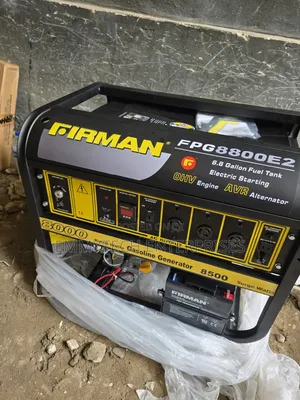 I Have Firman Black Petrol Generator 100% Copper Coil 8.5kva