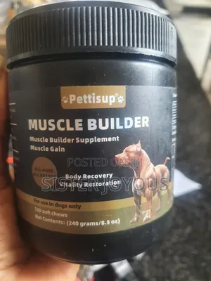 Muscle Builder Supplements for Dogs