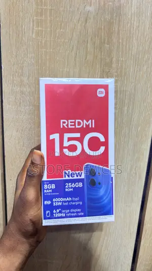 New Xiaomi Redmi 15C 4G 256 GB Blue