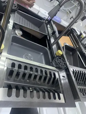 New Modern Kitchen Sink With Long Neck Tap