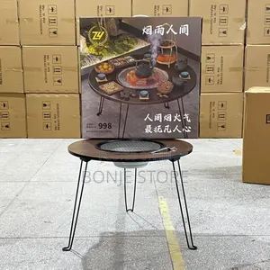 Foldable Barbeque Grill/ Tea Pot Stove