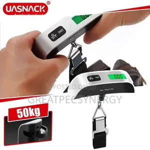 Portable 50kg Digital Travel Luggage Weighing Scale