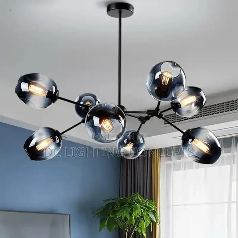 Modern Led Glass Indoor Lamp