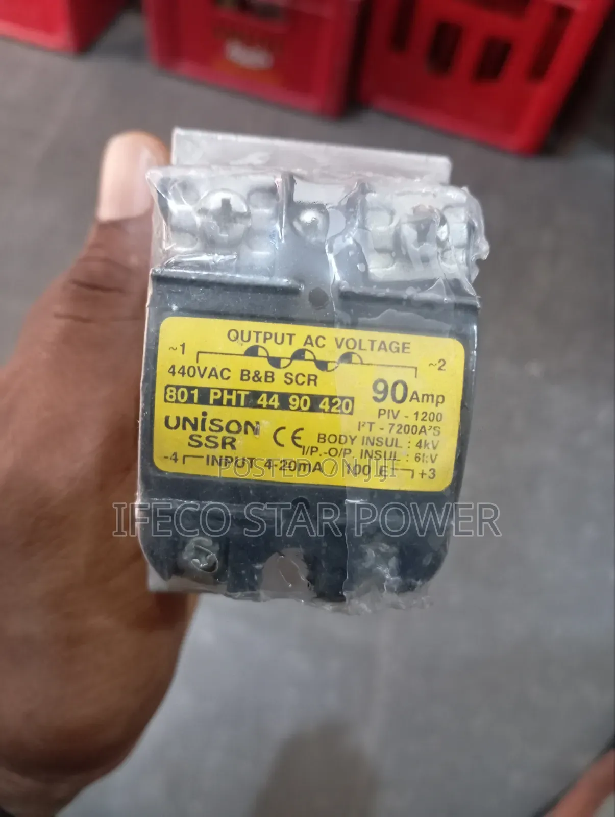 Connector 90amps