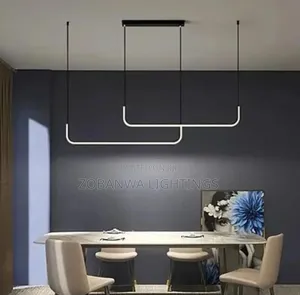 Modern Led Ceiling Chandelier Dimmable Lighting
