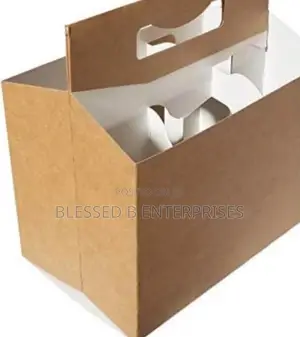 100 Pcs Take Away Carton For Suya, Chips, Akara, Chips, Small Chops