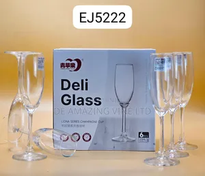 6pcs 210ml Champagne Glass