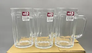 Bear Glass Cup 380ml - 6pcs