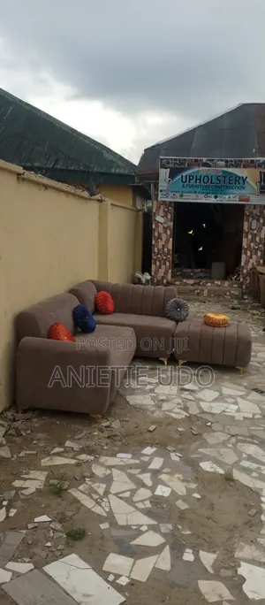 Lastest New Design L Shaped Fabric Chair