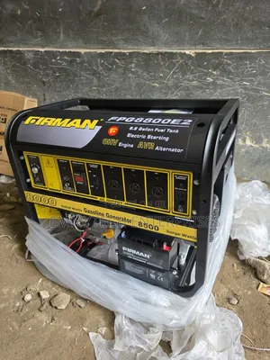 This Is Firman Black Petrol Generator Model Fpg8800e2 100%Copper Coil