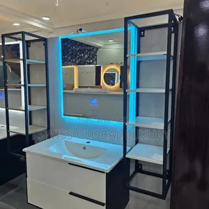 Special England Cabinet With Senior Led Mirror